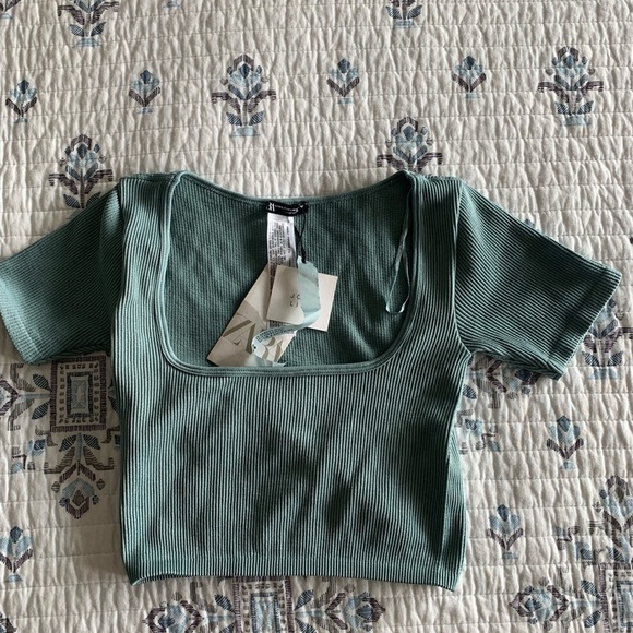 ZARA Limitless Contour Square Neck Top - Picture 8 of 14